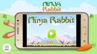 Ninja Rabbit Screen Shot 0