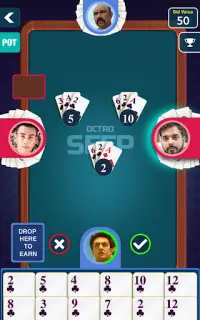Seep by Octro- Sweep Card Game Screen Shot 0