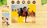 Cavalo Jigsaw Puzzle jogos grá Screen Shot 2