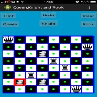 Chess Queen,Knight and Rook Problem Screen Shot 2