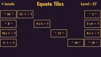 Equate - Tile Matching Math Game Screen Shot 4