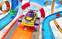 फ्लाइंग फॉर्मूला कार रेस गेम Screen Shot 7