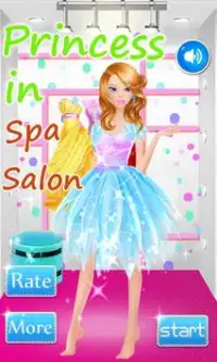 Princess in spa salon Screen Shot 0
