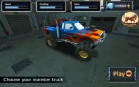 Free Monster Truck Stunt Mania Screen Shot 2