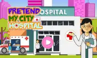Finja meu hospital da cidade: jogos de histórias Screen Shot 5