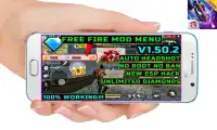 Free-Fire Mod Menu: Unlimited Diamonds Screen Shot 1