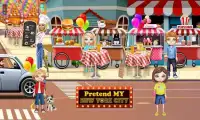 Pretend My New York City: Crazy Town Tour Games Screen Shot 2