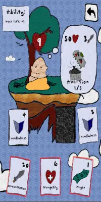 EdNoKa - Meditation Card Game Offline Screen Shot 0