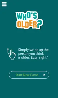 Who's Older? Quiz Game Screen Shot 1