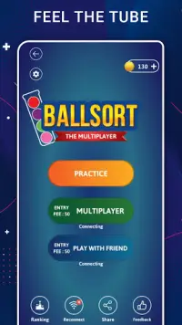 Ball Sort Multiplayer Game Screen Shot 0