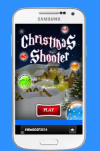 christmas bubble shooter Screen Shot 1