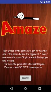Amaze - the strategic boardgame FREE Screen Shot 0