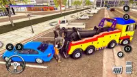 Tow Truck Games Simulator 3D Screen Shot 0