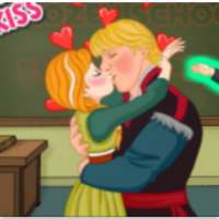 ICE PRINCESS SCHOOL KISS - Kiss games for girls