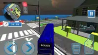 Police City Bus Driver Screen Shot 9