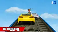 Ekstrim mustahil Track Stunt Car Racing 2018 Screen Shot 1