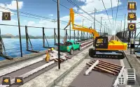 Indian Railway Bridge Builder: Zug Spiele 2017 Screen Shot 0