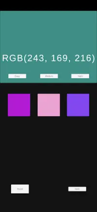 RGB Color Code Screen Shot 1
