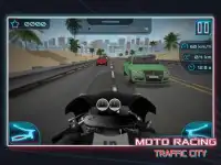 Moto Racing: Traffic City Screen Shot 9