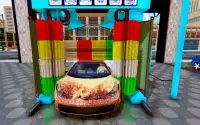 Steam Car Wash Service Game 2021 Screen Shot 0
