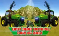 Expert Chained Tractor Pull : Towing Bus Service Screen Shot 16