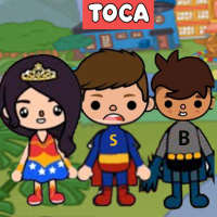 Super Toca Life Heroes - City World Town Guide