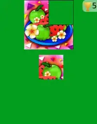 jogo de frutas puzzles Screen Shot 2