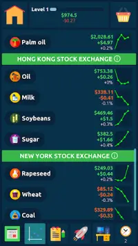 Stock Exchange Game Screen Shot 1