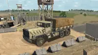 Army Passenger Jeep: Offroad Cargo Truck Driving Screen Shot 1