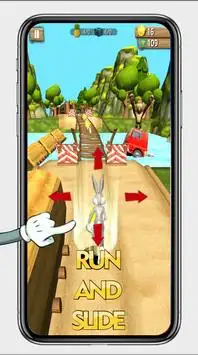 Looney Tunes : Bunny Dash Screen Shot 1