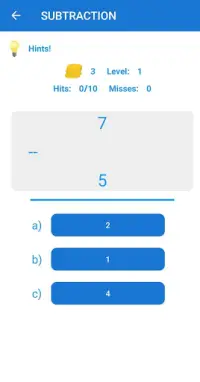 Addition and Subtraction Games Screen Shot 2