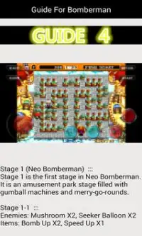 Guide For Bomberman Screen Shot 3