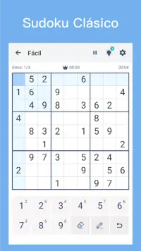 Happy Sudoku - Jogo de Sudoku Grátis Screen Shot 0