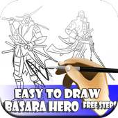 Easy To Draw Basara Hero Free Steps