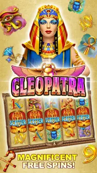 Egyptian Queen Casino Slots! Screen Shot 0