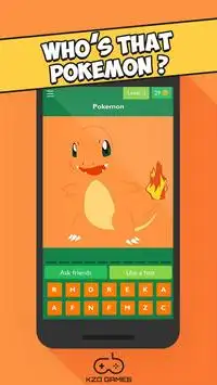 Pokemon Quiz - Guess the Name Screen Shot 3