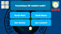 Fenerbahçe Bilgi Yarışması Screen Shot 1