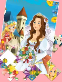 Quebra-cabeças de princesa para crianças Screen Shot 3