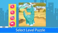 Dinosaur jigsaw puzzles -land Screen Shot 1