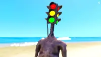 New Siren Head Traffic Light Head Game Screen Shot 2