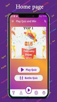 Play Quiz & Win Prizes Screen Shot 1