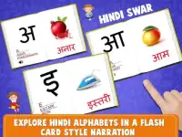 Kids Learn Hindi Alphabets - Varnmala & Swarmala Screen Shot 2