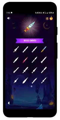 Knife Throw - an exciting knife game Screen Shot 5
