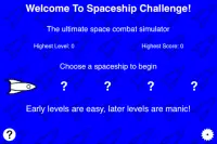 Spaceship Challenge Screen Shot 0