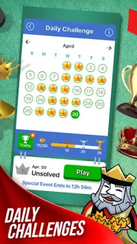 Solitaire   Card Game by Zynga Screen Shot 1