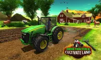 US Tractor Farm Driving Simula Screen Shot 0