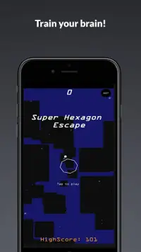 Super Hexagon Escape Screen Shot 0