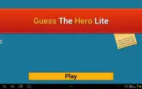 Guess The Name of Hero Lite Screen Shot 0