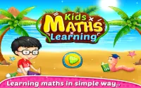 Kids Maths - Educational Learning Game for Kids Screen Shot 0