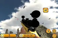 Forest Crow Hunter - symulacja strzelanek snajpera Screen Shot 1